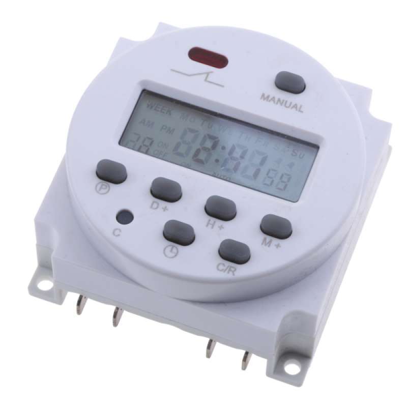 Jual Timer Switch For Solar Lights, Digital Programmable Timer Dc 24