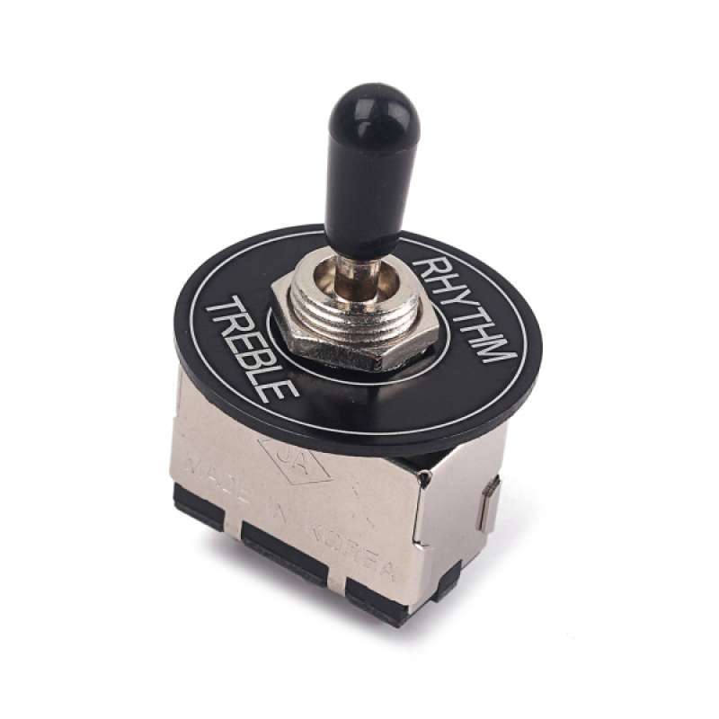 Promo 3 Way Toggle Switch & Rhythm Treble Washer Ring for LP SG Electric Guitar Diskon 23 di