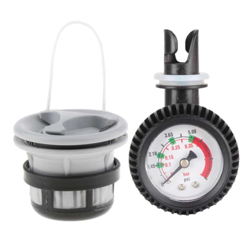 Jual Inflatable Kayak Boat SUP Board Raft Pressure Gauge & Air Valve