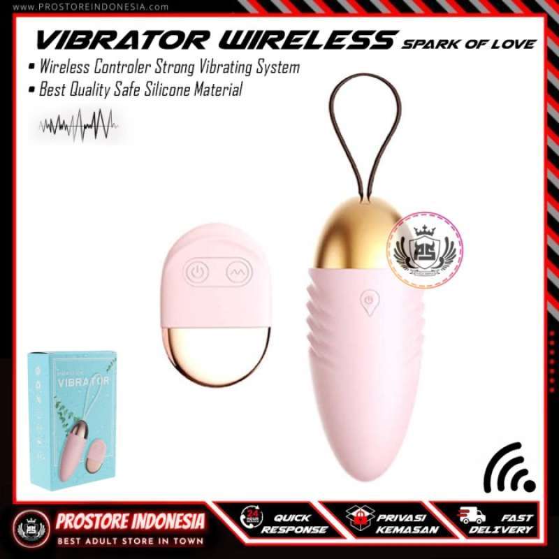Promo VIBRATOR WIRELESS SPARK Alat Bantu Seksual EGG GETAR Remote 