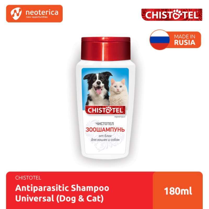 Promo Chistotel Antiparasitic Shampoo Universal ( Dog & Cat ) 180ml