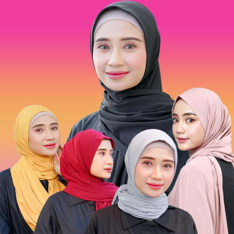 kerudung instan maia antem renda pad ped pashmina instan pastan oshi jilbab instan berkualitas hijab instan