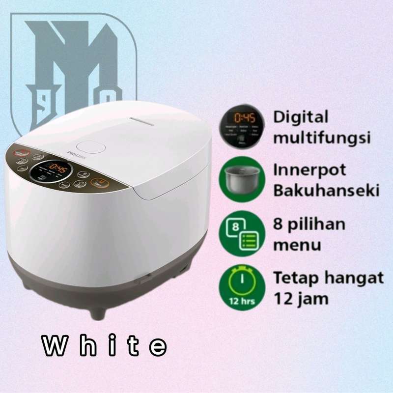 Jual Philips Digital Rice Cooker 1.8 L Hd4515 White Di Seller