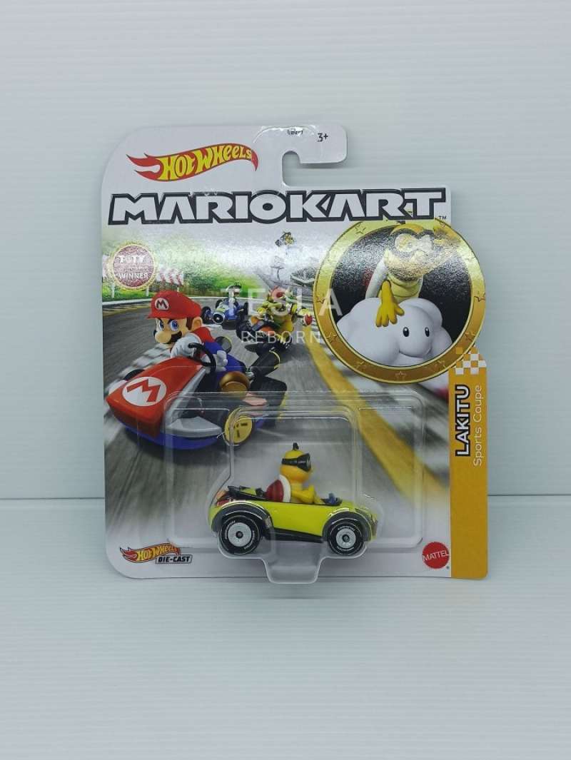 Jual Hotwheels Hot Wheels Mario Kart Lakitu Sports Coupe di Seller DENTA TOYS Kalibata, Kota