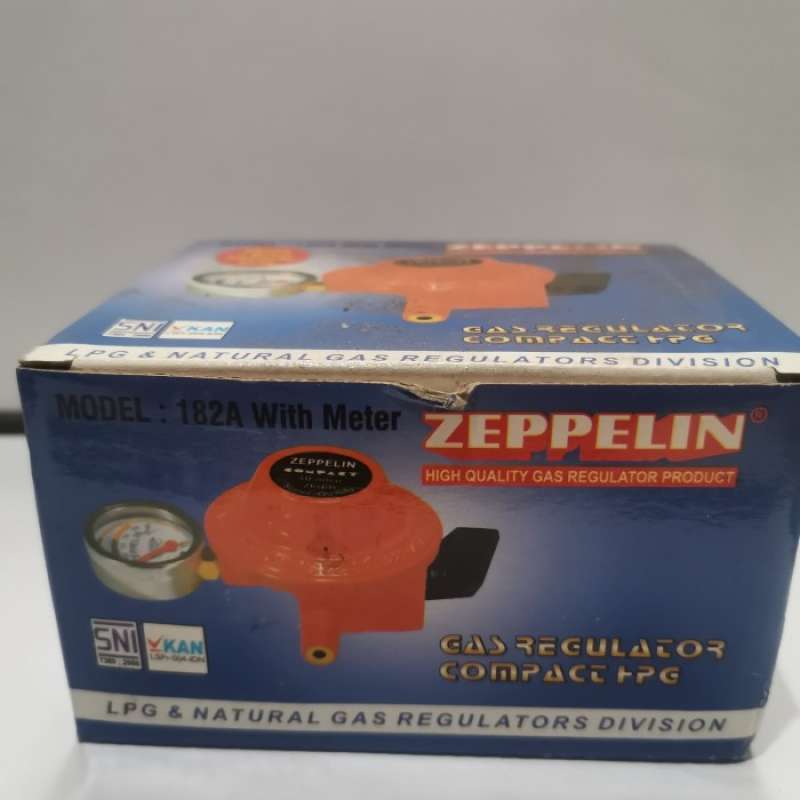 Jual Regulator Gas Zeppelin Model 182A (Meter) di Seller Honey Living