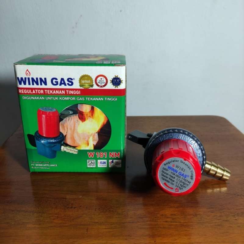 Promo Regulator Winn Gas Lpg Tekanan Tinggi High Pressure W181Nm Diskon