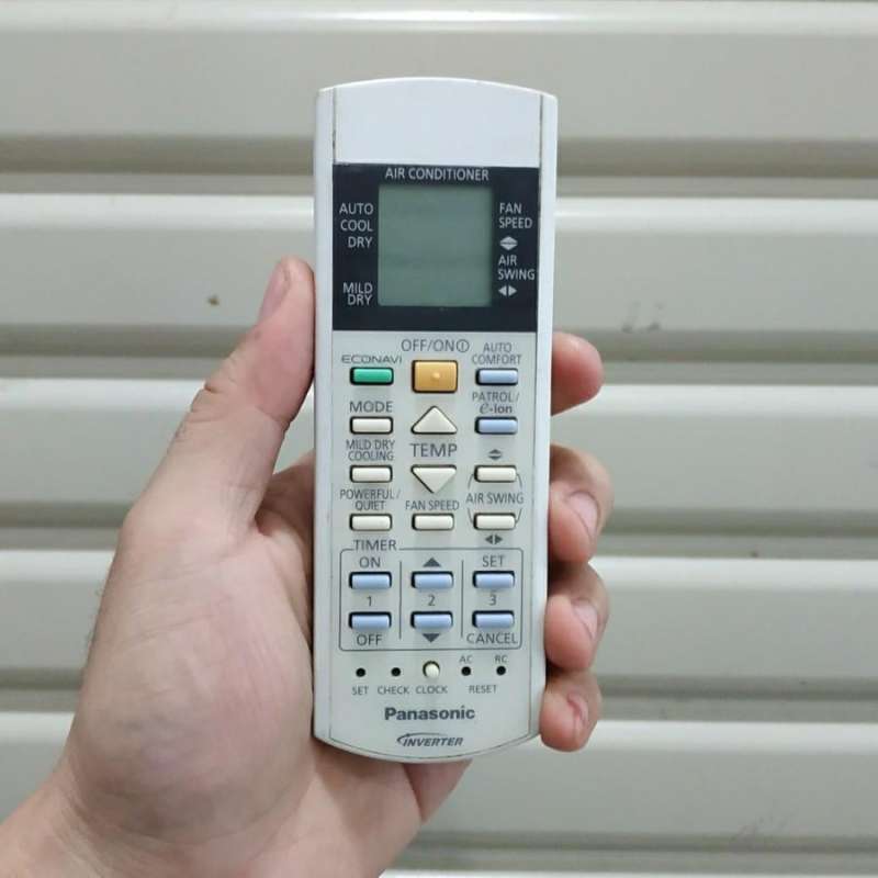 Jual Remote AC Original Panasonic Inverter EcoNavi Patrol e