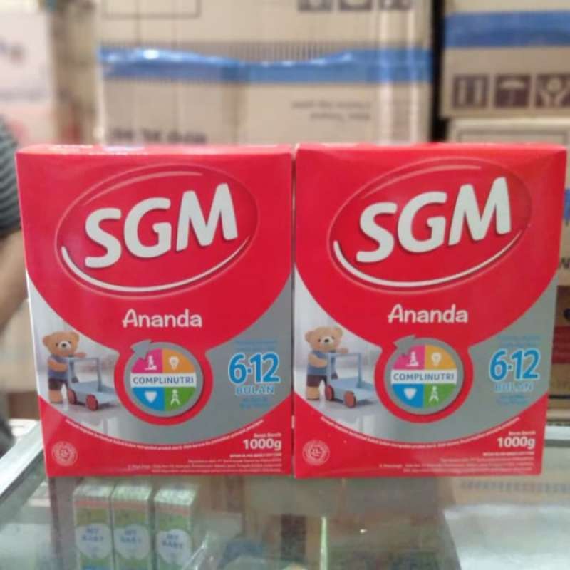 Promo Susu Sgm 6 - 12 Bulan 1000 Gram Diskon 23% di Seller Meedina