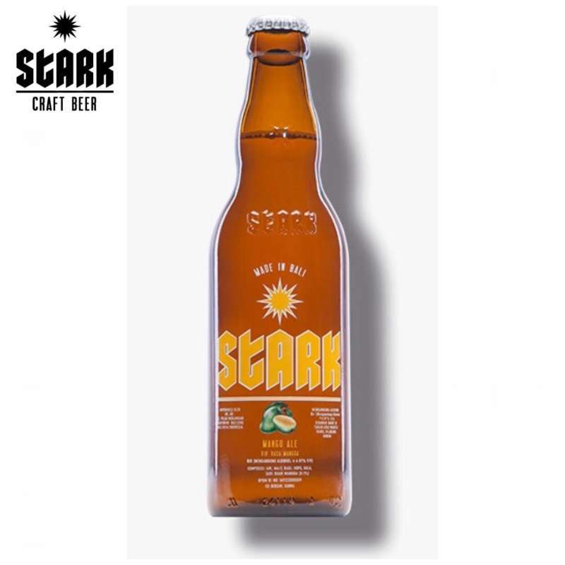 Jual Stark Craft Beer Mango Ale Bir [kemasan 330 Ml, Isi 6 Botol] Di