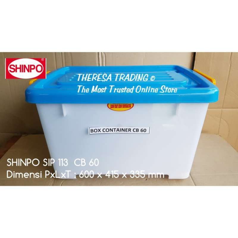 Container Cb Stack 60 Jual Box Container Shinpo Cb 60 Kotak Penyimpanan Storage Serbaguna 60 ...