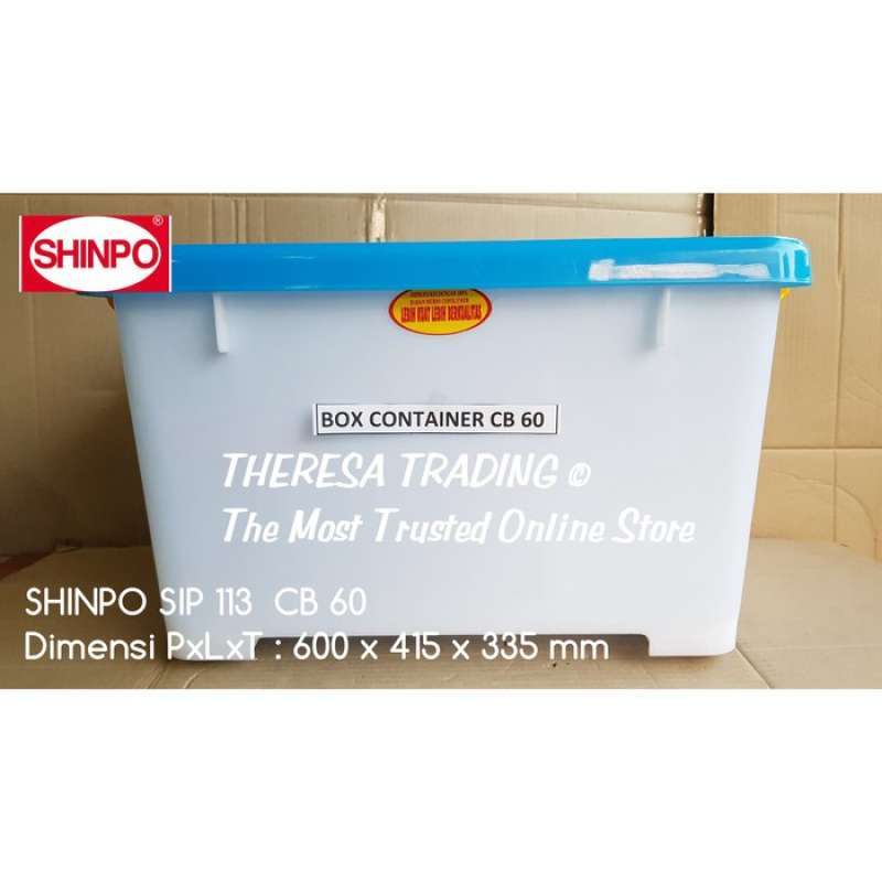 Container Cb Stack 60 Jual Box Container Shinpo Cb 60 Kotak Penyimpanan Storage Serbaguna 60 ...