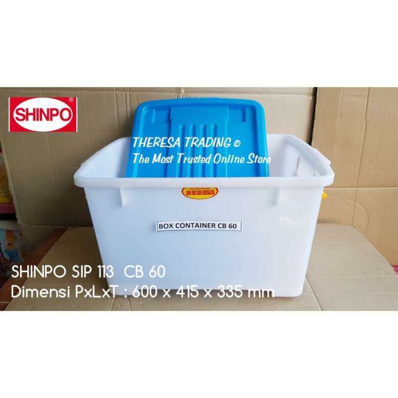 Container Cb Stack 60 Jual Box Container Shinpo Cb 60 Kotak Penyimpanan Storage Serbaguna 60 ...