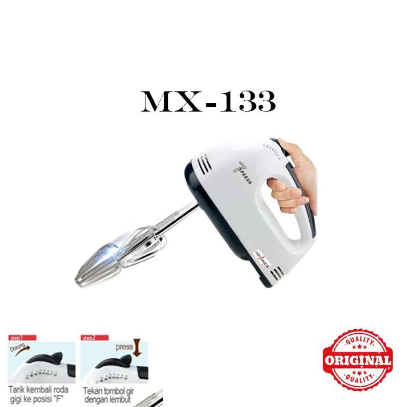 Jual HAND MIXER ADVANCE MX133 / MX 133 / PENGOCOK TELUR ADVANCE