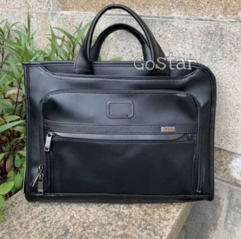 Jual Tas Laptop Slim Deluxe Portfolio Leather Tas Kantor Tas Kerja