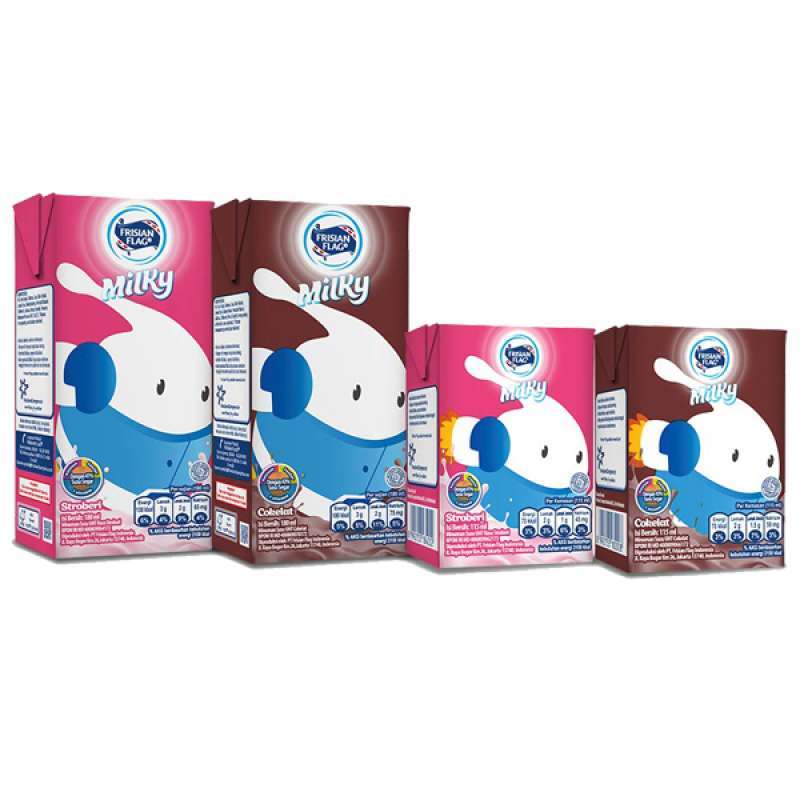 Susu Bendera Kotak / Susu Bendera Frisian Flag Sachet Coklat Per Karton Isi 20 Renceng 6 Sachet ...