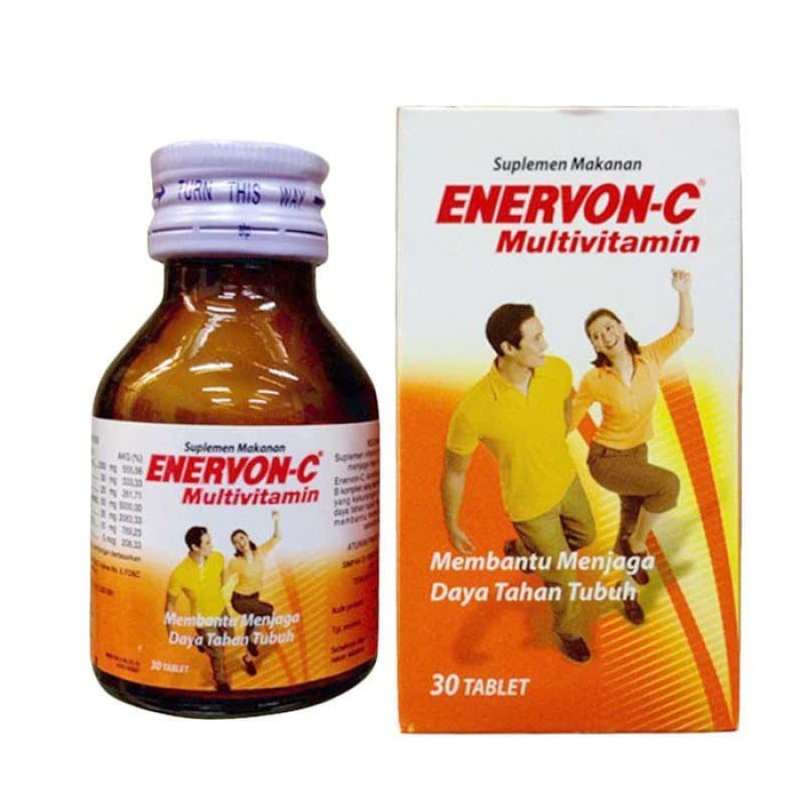 Jual Enervon C Multivitamin 30 Tablet di Seller CV Apotik Age Farma