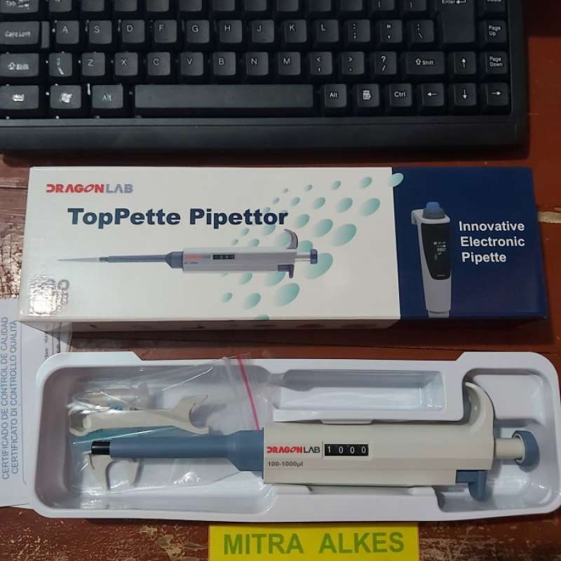 Jual MICROPIPETTE ADJUSTABLE DRAGON LAB. MIKRO MICRO PIPET. MICROPIPET