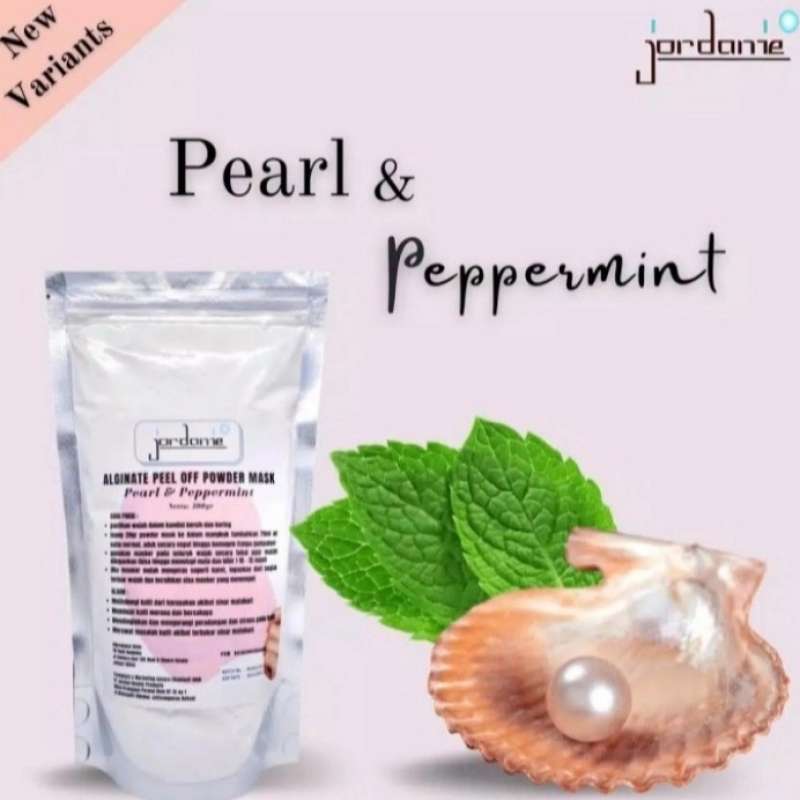 Jual JORDANIE PEARL&PEPPERMINT PEEL OFF MASK 500GRAM di Seller Flower