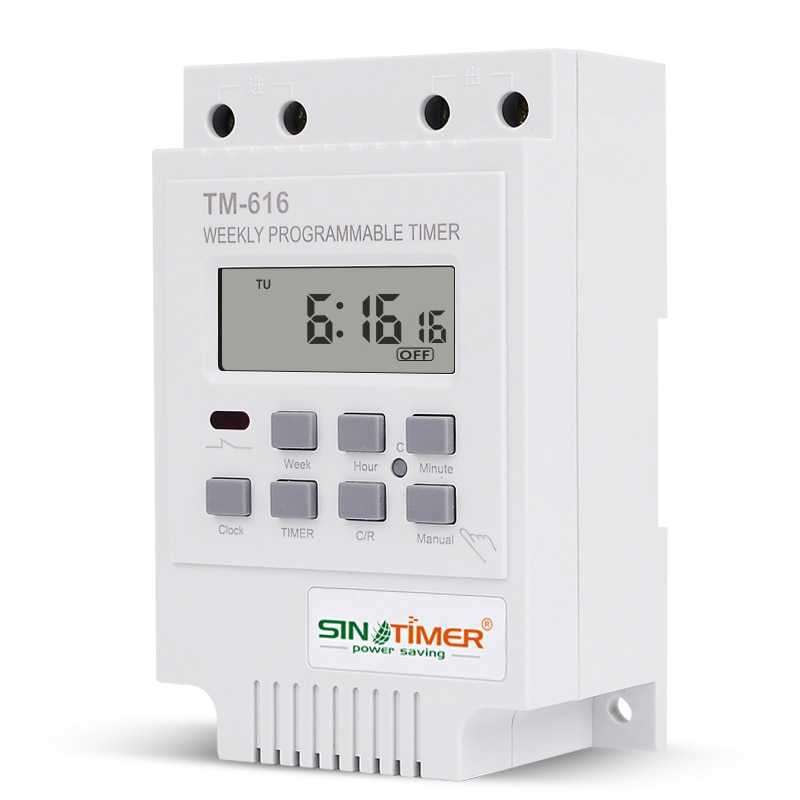 Jual SINOTIMER Power Timer Programmable Time Switch Relay 220V 30A di ...