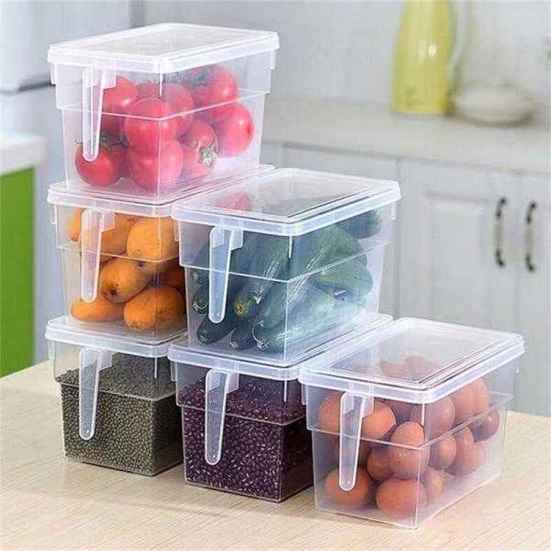 Jual 3Pcs Kotak Kontainer Makanan Kulkas Kitchen Storage Food Box