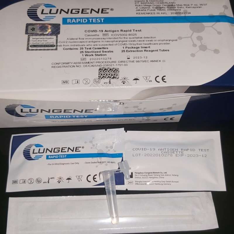 Jual Rapid Test Antigen Lungene Swab Hidung di Seller Redo Healer