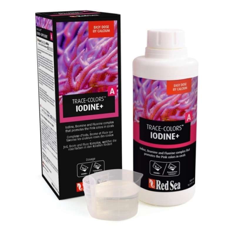 Image showcasing Promo Red Sea Trace Colors Iodine+ Supplement (Coral Color A) Diskon 23 ...