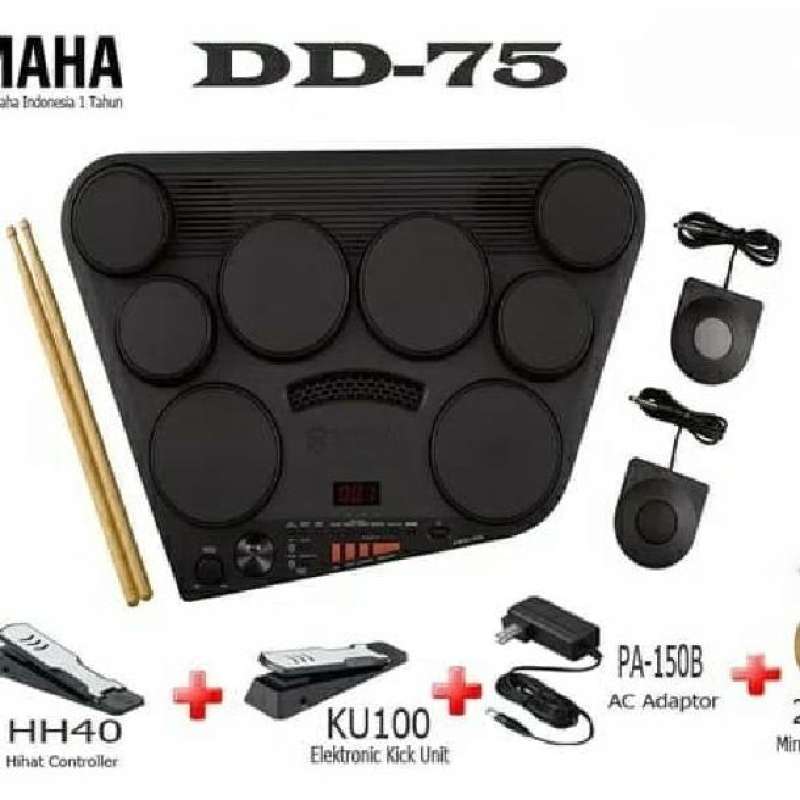 Jual Yamaha Drum pad drum elektrik DD75 original di Seller CORPUS