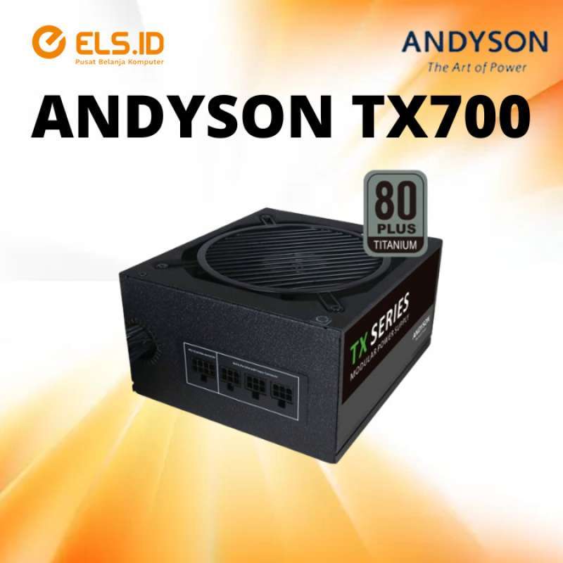 Jual Andyson Tx700 Power Supply 700watt 80 Plus Titanium Semi Modular