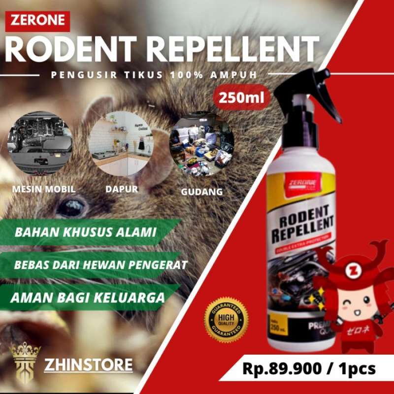 Promo Cod Rodent Repelllent Zerone Rat Repellent Obat Anti Tikus Di ...