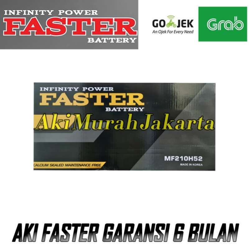Jual Aki Forklift Faster Battery N200 / 190h52 Aki Kering 12v / 200ah