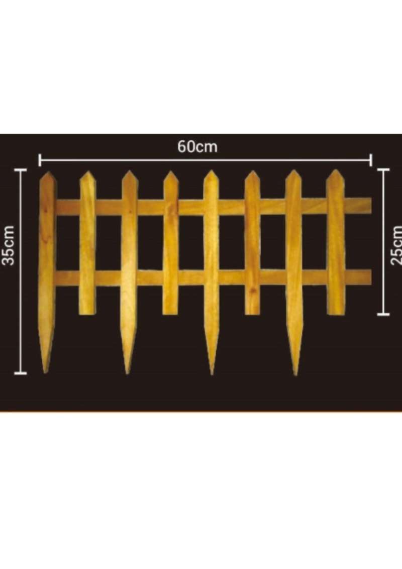 Jual PAGAR MINI KAYU ISI 2PCS dekorasi taman kecil pagar keliling