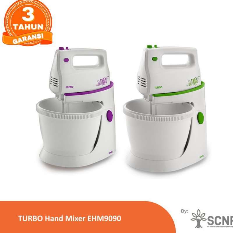Jual TURBO Hand Mixer dengan Mangkok EHM9090 di Seller ITech Berjaya