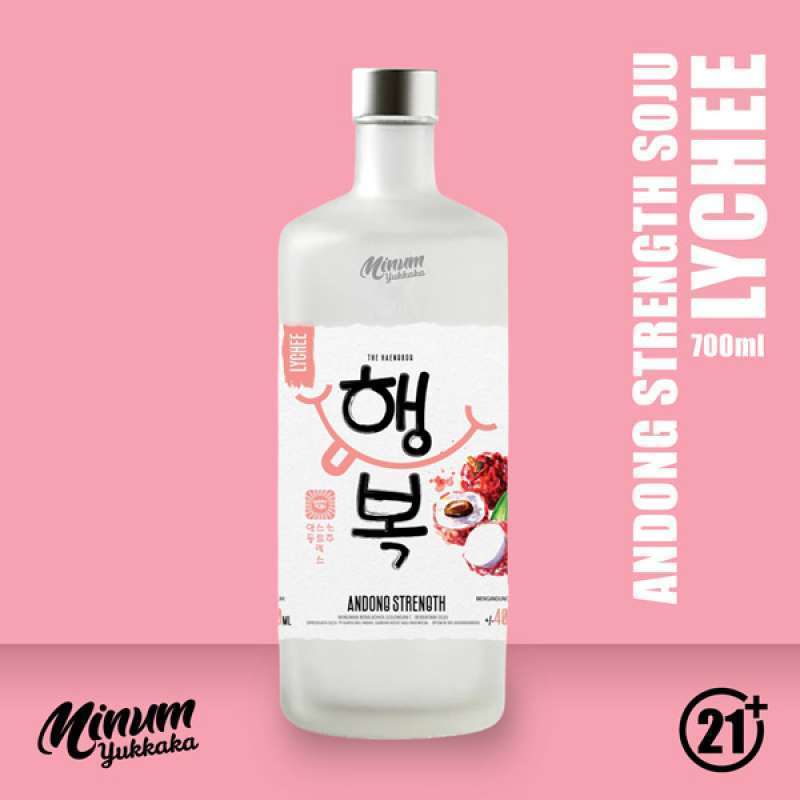 Jual Andong Strength Soju Lychee 700ml Di Seller Minum Yuk Kaka 