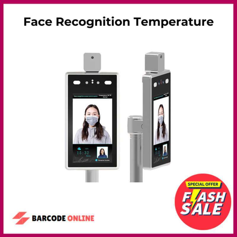 Promo Face Recognition Terminal Temperature Thermal Diskon 11% Di ...