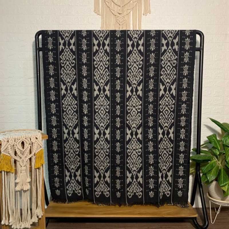 Jual Kain Tenun Blanket Etnik Asmat Papua BLH285 - Putih di Seller ...