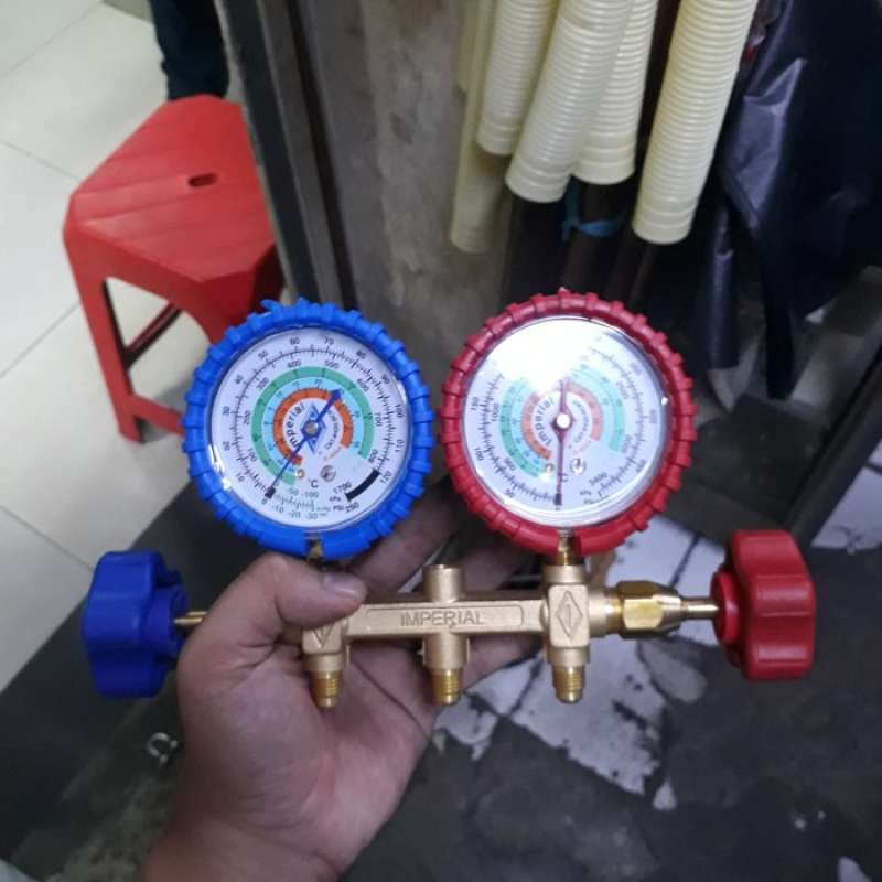 Jual Manifold Set Gauge Imperial 482ckp R134a R22 Di Seller Berkah
