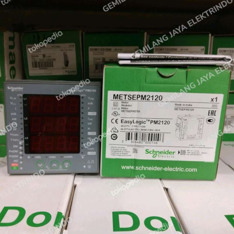Promo Schneider Power Meter PM2120 METSEPM2120 Diskon 23 di Seller
