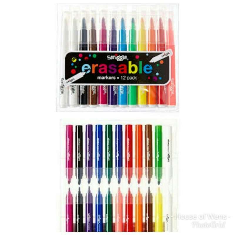 Jual Smiggle Marker Colour Erase Me Pack X20 Di Seller Paperindo Store
