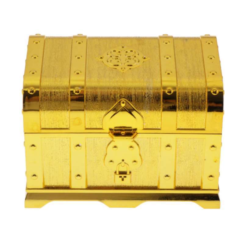 Jual Plastic Pirate Treasure Chest Box For Party Favors And Small Toys