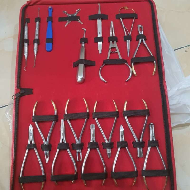 Jual Dental Istrument Tang Ortho / Set Alat Ortho Alat Behel Lengkap Di ...