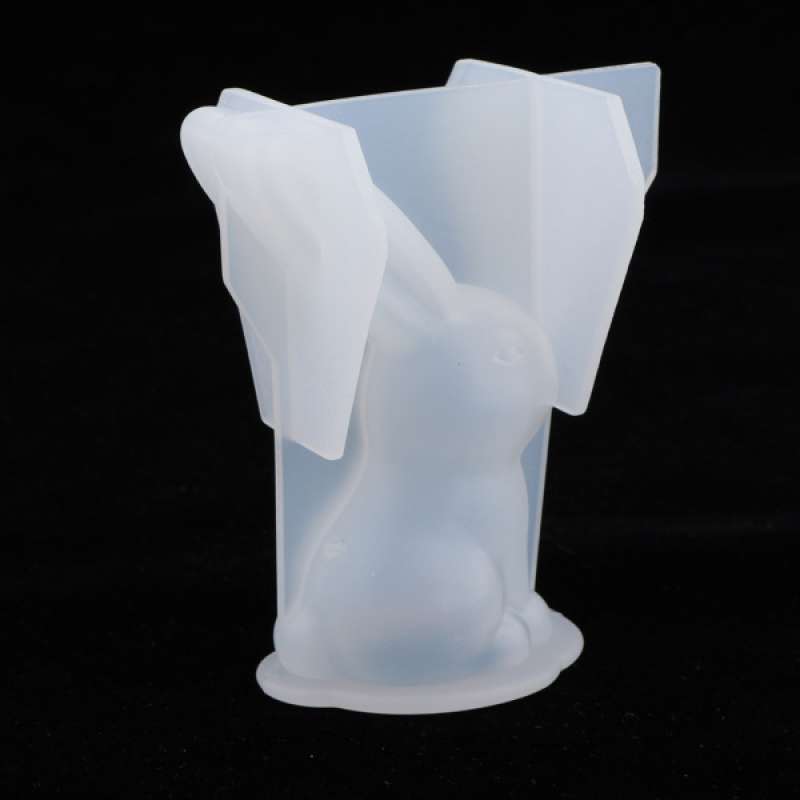 Promo Silicone 3D Rabbit Molds for DIY Epoxy Resin Casting Soap Moulds ...