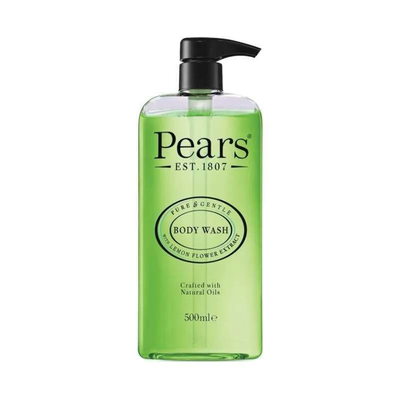 Jual Pears Pure & Gentle Body Wash with Lemon Flower Extract [500 mL