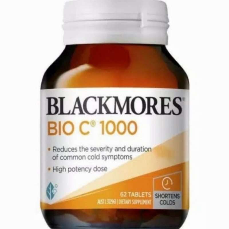 Promo BLACKMORE VIT C 1000 MG 62 TABLETS AUSTRALIA WELLNESS Diskon 33