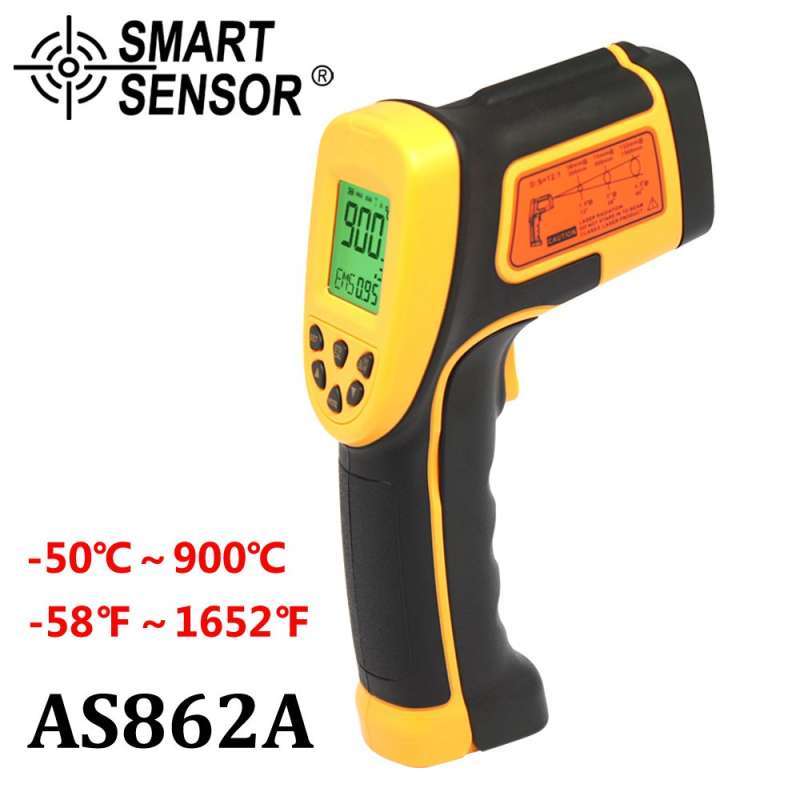 Jual Infrared Thermometer Smart Sensor AS862A Sertifikat Kalibrasi