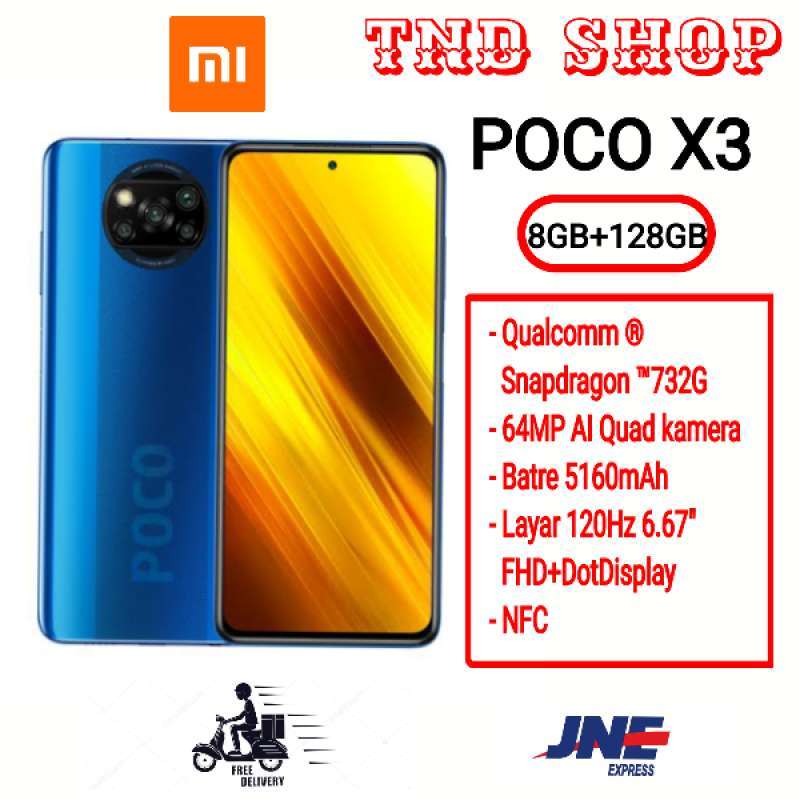 Promo POCO X3 NFC 8/128GB GARANSI RESMI Diskon 20% di Seller TND SHOP ...