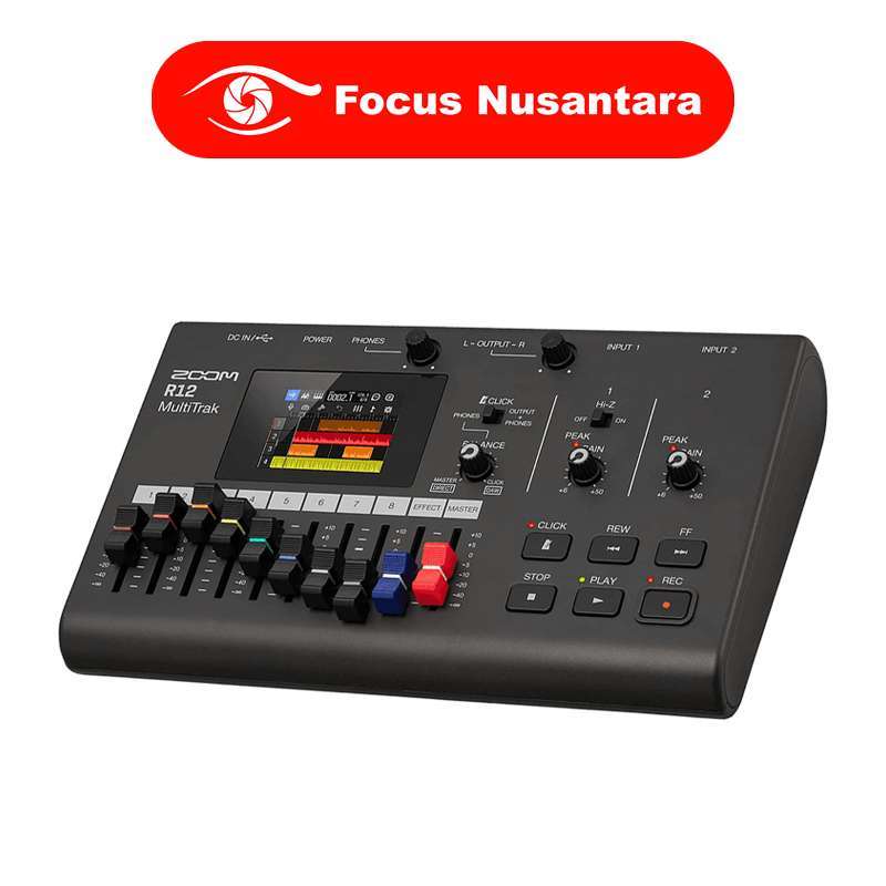 Jual Focus Nusantara Zoom R12 Portable Multitrack Recorder Di Seller Focus Nusantara Official