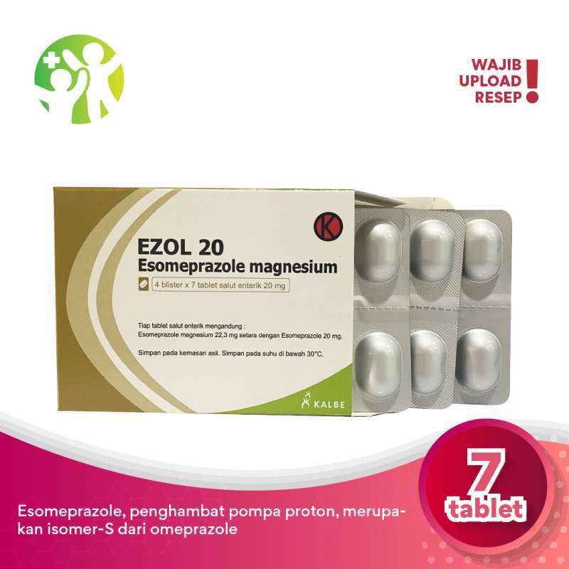 Promo Ezol 20 Mg - Obat Asam Lambung Diskon 75% di Seller Sahabat