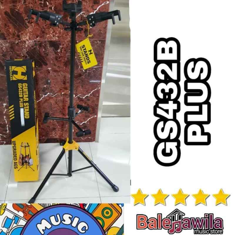 Promo Stand Gitar Triple Hercules GS432B ORIGINAL Hercules Stands