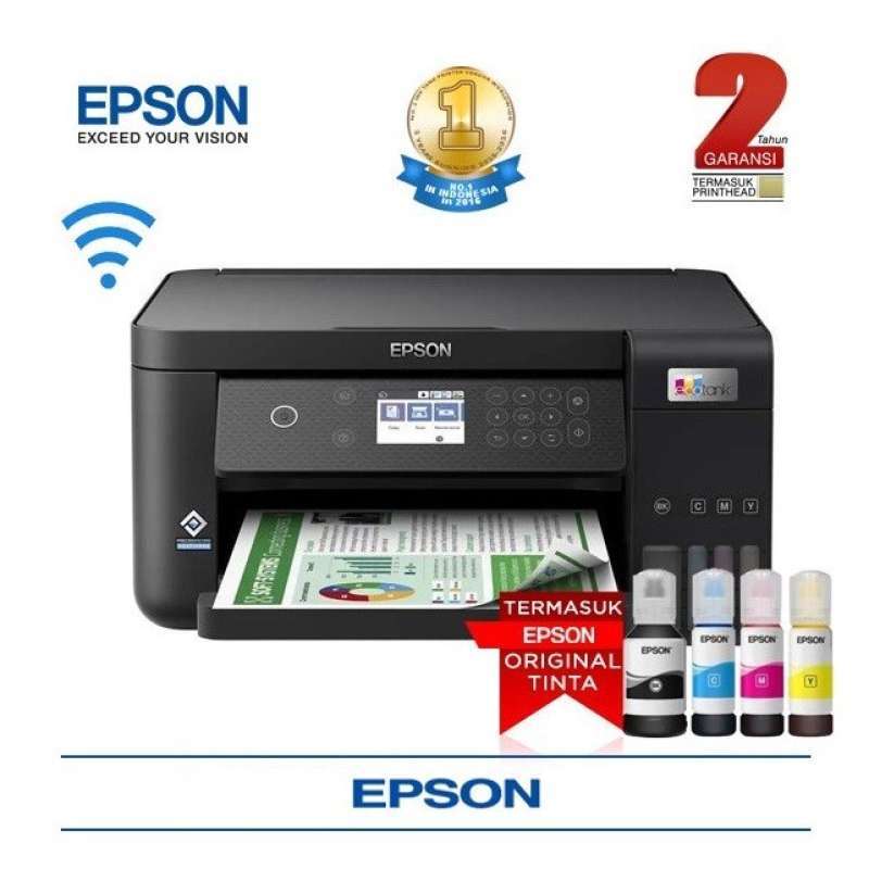 Epson Ecotank With Duplex Scanning Jual Printer Epson EcoTank L6260 Print-Scan-Copy WiFi Duplex di Seller