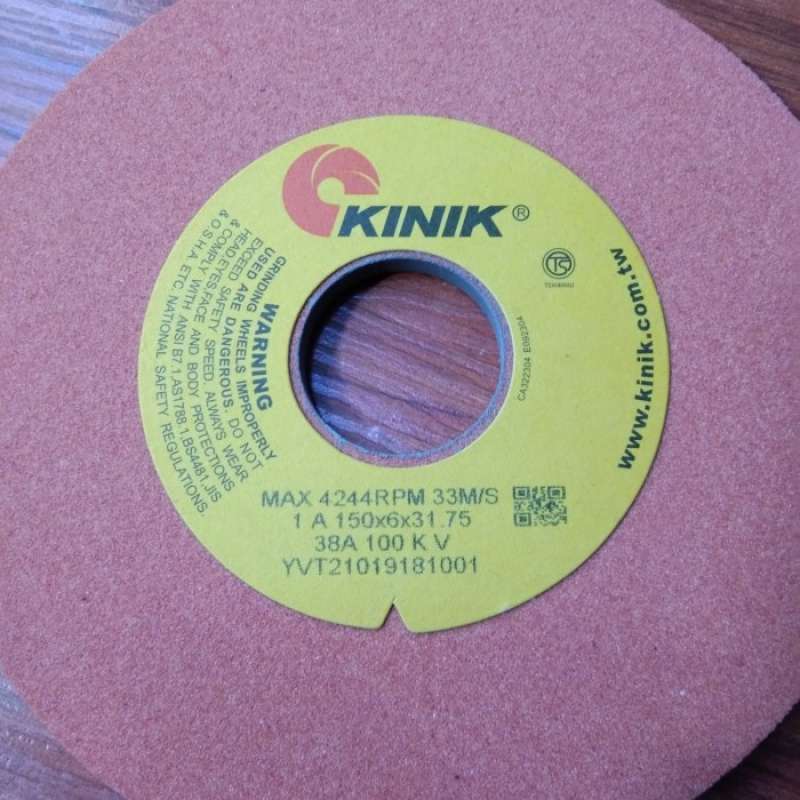 Jual KINIK Grinding Wheel 38A 150 x 6 x 31.75 Batu Gerinda KINIK